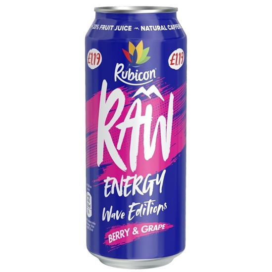 Picture of PM £1.19 RUBICON RAW BERRY GRAPE 500ML X 12