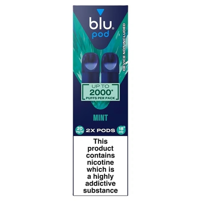 Picture of BLU BAR POD 2000 MINT 20MG X 10
