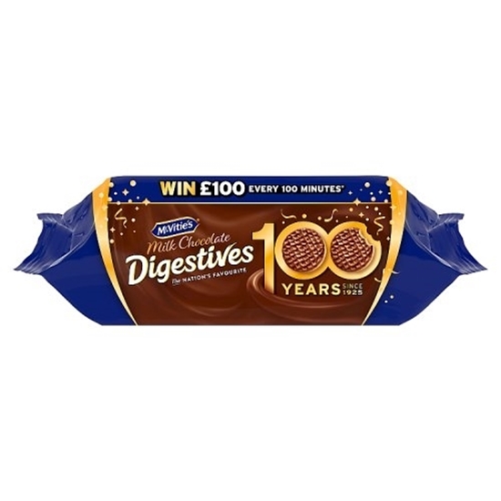 Picture of MCVITIES MILK CHOCOLATE DIGESTIVES 266G X 12