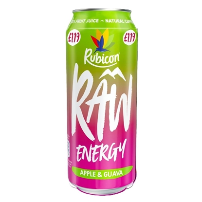 Picture of PM £1.19 RUBICON RAW APPLE & GUAVA 500ml x 12