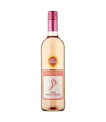 Picture of BAREFOOT PINK PINOT GRIGIO 75CL X 6