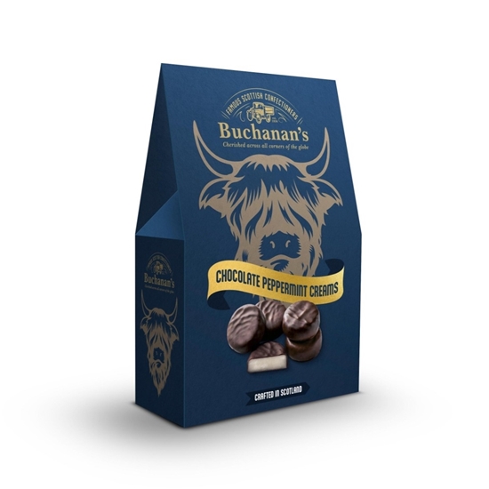 Picture of BUCHANANS A-FRAME PEPPERMINT CREAMS 150G X 6