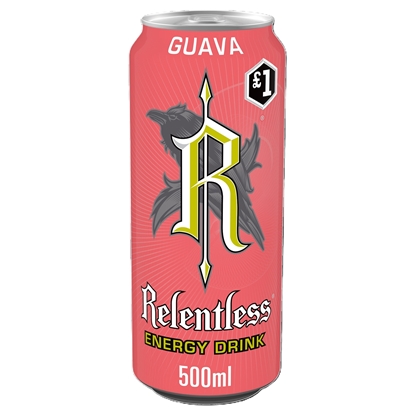 Picture of PM £1 RELENTLESS GUAVA 500ML X 12