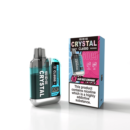 Picture of SKE CRYSTAL CL6000 KIT BLUE RAZZ LEMONADE 20MG X 5