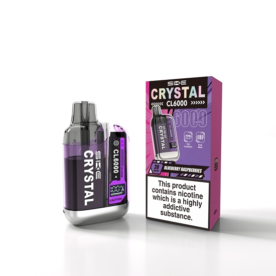 Picture of SKE CRYSTAL CL6000 KIT BLUEBERRY RASP 20MG X 5