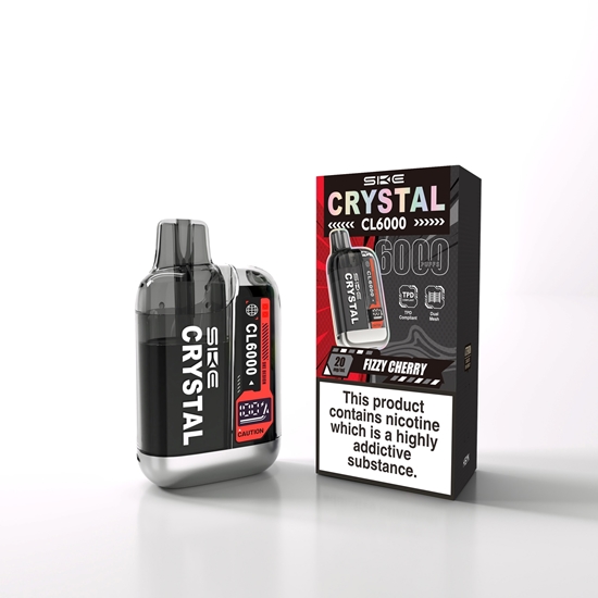 Picture of SKE CRYSTAL CL6000 KIT FIZZY CHERRY 20MG x 5