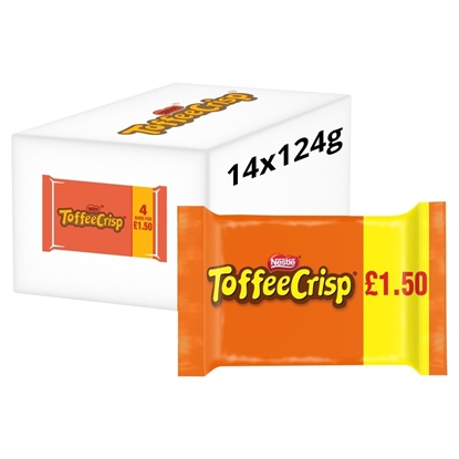 Picture of PM £1.50 TOFFEE CRISP 4 PK 31G X 14