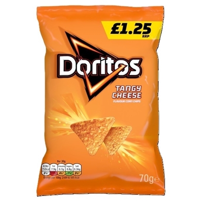 Picture of PM £1.25 DORITOS CHEESE 70G X 18