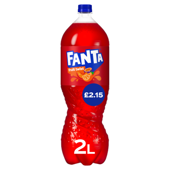 Picture of PM £2.15 FANTA FRUIT TWIST 2LTR X 6