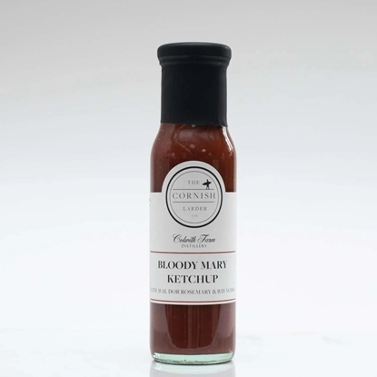 Picture of CORNISH LARDER BLOODY MARY VODKA KETCHUP  250ML X6