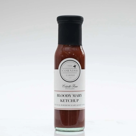 Picture of CORNISH LARDER BLOODY MARY VODKA KETCHUP  250ML X6
