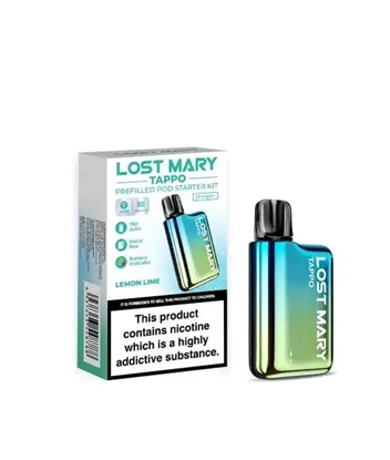 Picture of LOST MARY TAPPO KIT-BLUE GREEN & LEMON/LIME 20MG