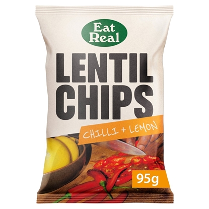 Picture of EAT REAL LENTIL CHILLI & LEMON 95g x 10