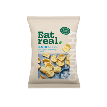 Picture of EAT REAL LENTIL SEA SALT 95g x 10