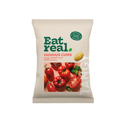 Picture of EAT REAL HUMMUS TOMATO & BASIL 110g x 10