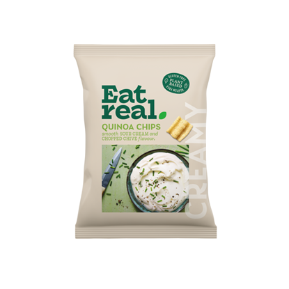 Picture of EAT REAL QUINOA SOUR CREAM & CHIVE 40g x 18