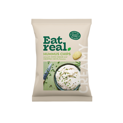 Picture of EAT REAL HUMMUS SOUR CREAM & CHIVE 110g x 10