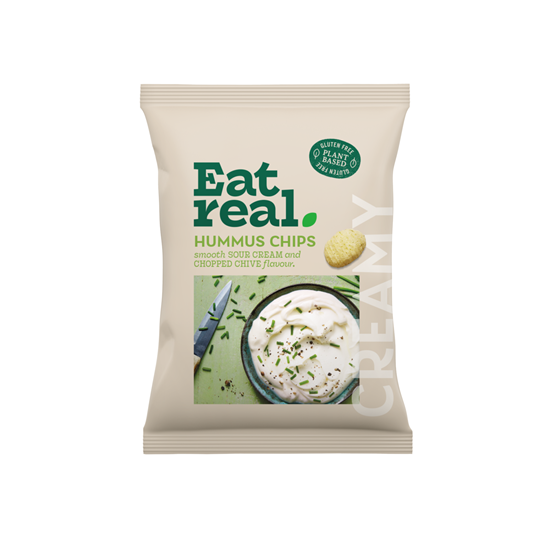 Picture of EAT REAL HUMMUS SOUR CREAM & CHIVE 110g x 10