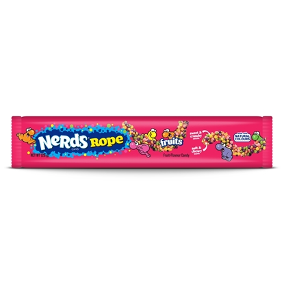 Picture of NERDS GUMMY CLUSTER ROPE FRUITS 26G X 24