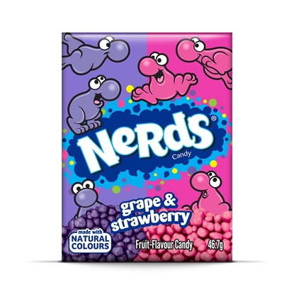 Picture of NERDS GRAPE & STRAWBERRY 46.7g x 36
