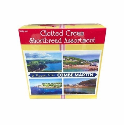 Picture of CL  CRM SHORTBREAD POSTCARD COMBE MARTIN 300G x 10