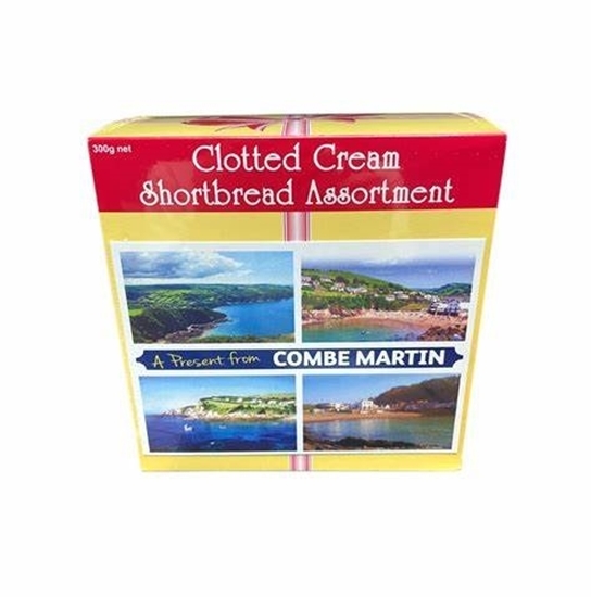 Picture of CL  CRM SHORTBREAD POSTCARD COMBE MARTIN 300G x 10