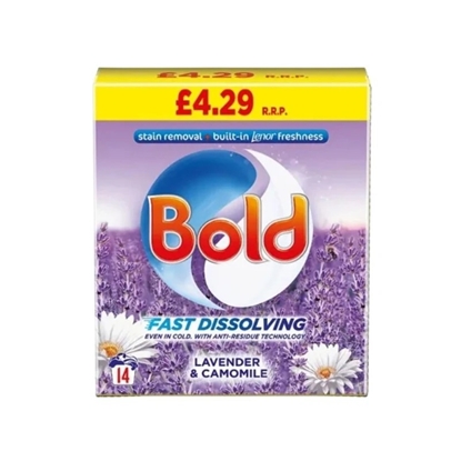 Picture of PM £4.29 BOLD WASHING POWDER CAM/LAVENDER 700gx 6 