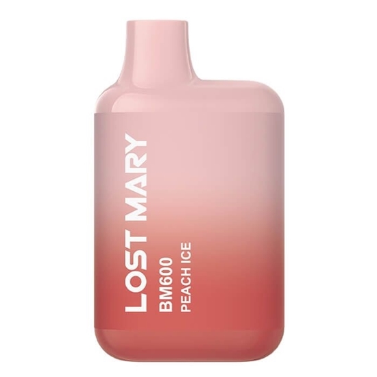 Picture of LOST MARY BM600 POD KIT PEACH ICE 20MG X 10