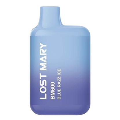 Picture of LOST MARY BM600 POD KIT BLUE RAZZ ICE 20MG X 10