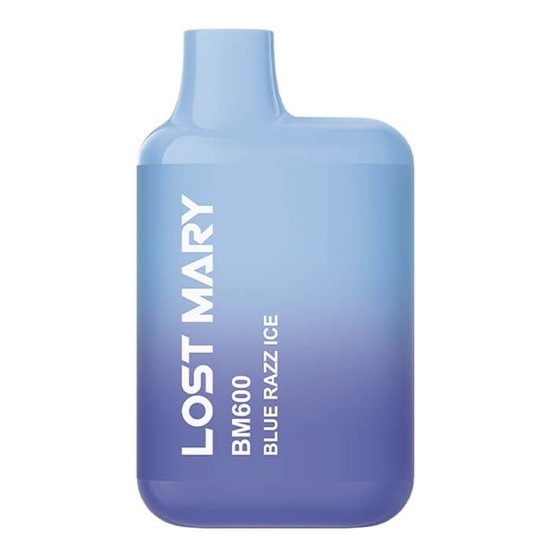 Picture of LOST MARY BM600 POD KIT BLUE RAZZ ICE 20MG X 10