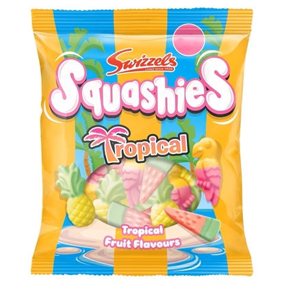 Picture of PM £1.15 SWIZZELS SQUASHIES TROPICAL 100g x 12