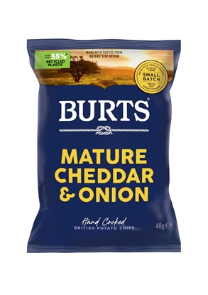 Picture of BURTS CHEDDAR & ONION *40G* x 20