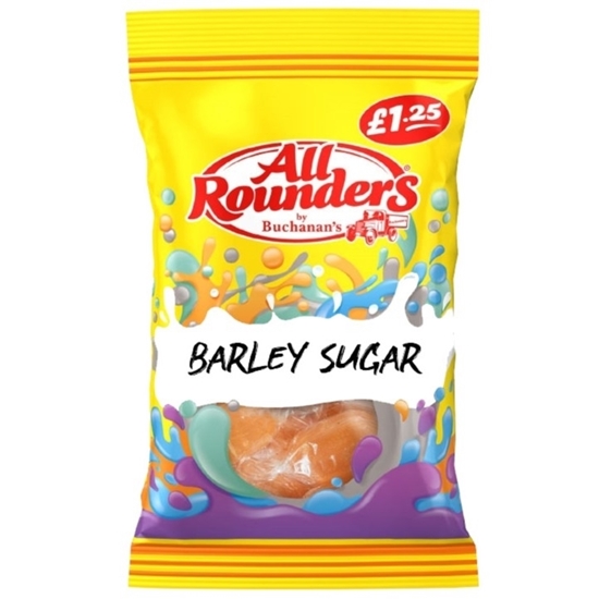 Picture of PM £1.25 ALL ROUNDERS BARLEY SUGAR 110G X 12