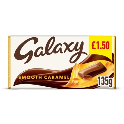 Picture of PM £1.50 GALAXY CARAMEL 135G X 24