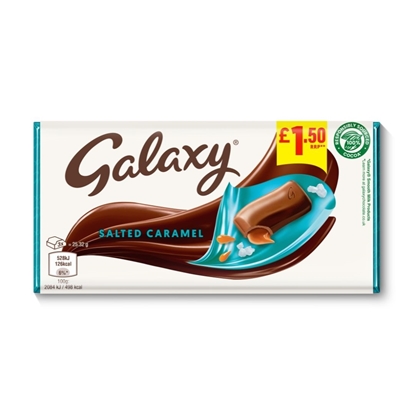 Picture of PM £1.50 GALAXY SALTED CARAMEL 135G X 24
