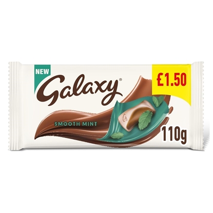 Picture of PM £1.50 GALAXY MINT LARGE 110G X 24