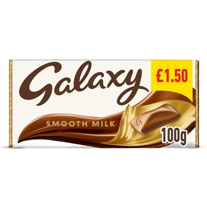 Picture of PM £1.50 GALAXY MILK LARGE 100G X 24