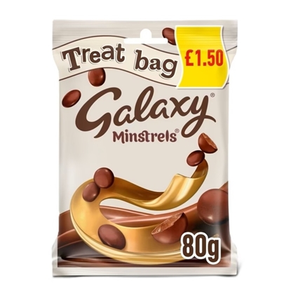 Picture of PM £1.50 GALAXY MINSTRELS TREAT BAG 80G x 20