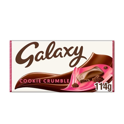 Picture of GALAXY COOKIE CRUMBLE 114G X 24 SAME PRICE AS PM