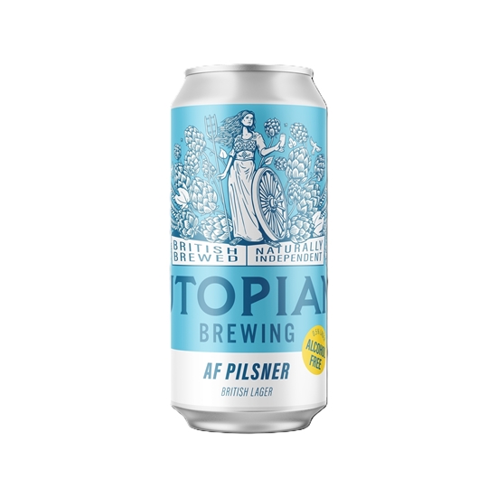 Picture of UTOPIAN ALCOHOL FREE PILSNER 440ML X 12