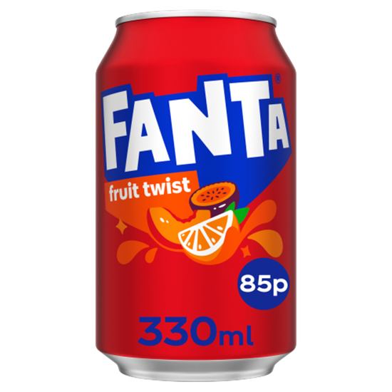 Picture of PM 85P FANTA FRUIT TWIST CAN 330ML x 24