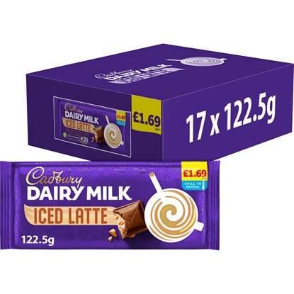 Picture of PM £1.69 CADBURY DAIRY MILK ICED LATTE 122.5G X 17