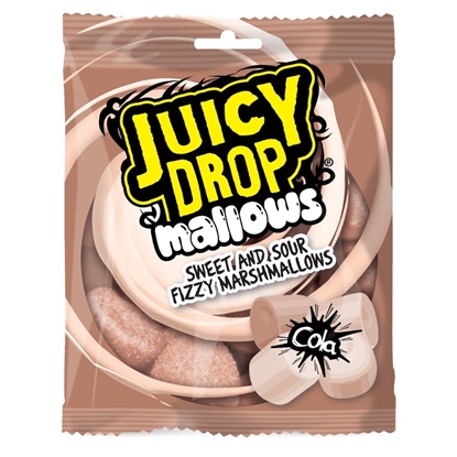 Picture of BAZOOKA JUICY DROP FIZZY MALLOWS COLA 100G X 20