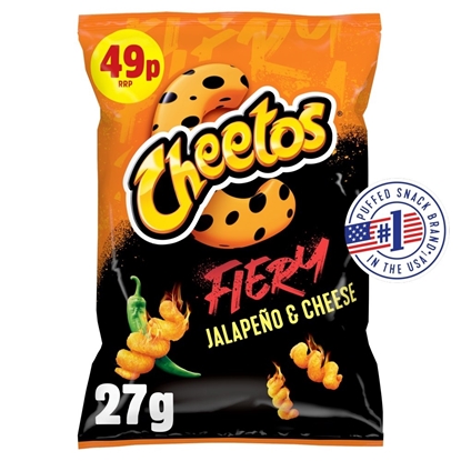 Picture of PM 49P CHEETOS FIERY JALAPENO N CHEESE 27G X 30