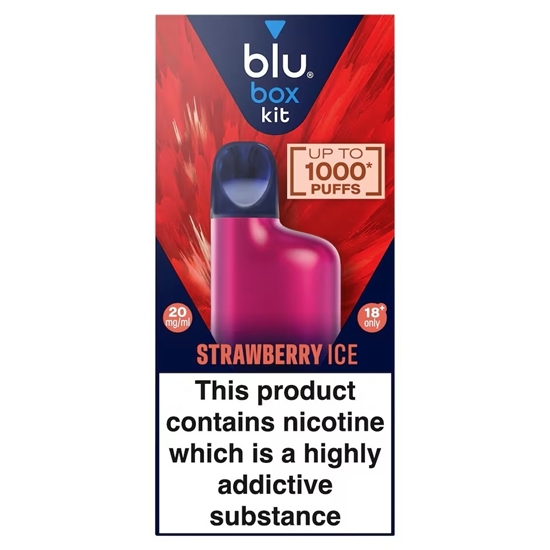 Picture of BLU BOX KIT STRAWBERRY ICE 20MG X 5