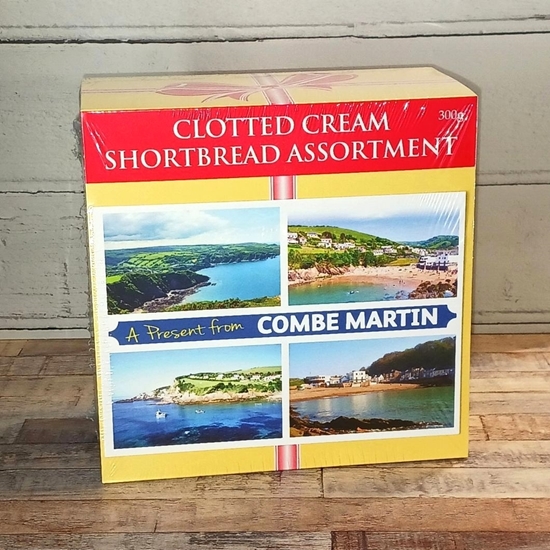 Picture of CL  CRM SHORTBREAD POSTCARD COMBE MARTIN 300G x 10