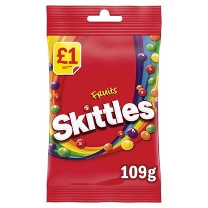Picture of PM £1 SKITTLES FRUITS 109G X 14 