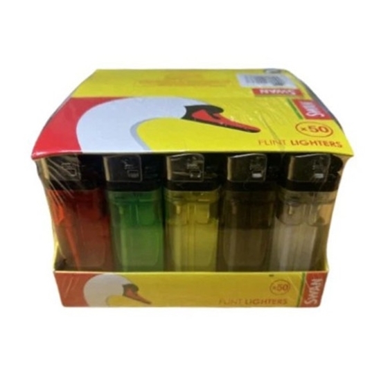 Picture of SWAN DISPOSABLE FLINT LIGHTERS X 50