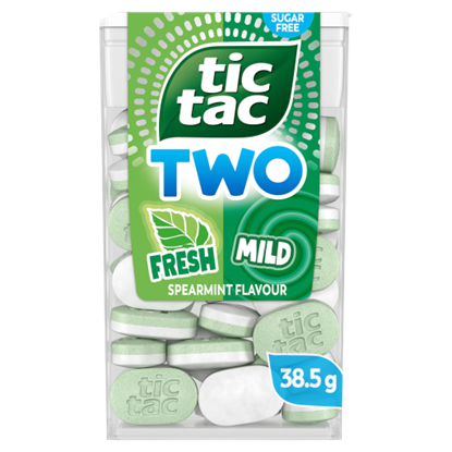 Picture of TIC TAC TWO MILD SPEARMINT S/F 38.5 X 16