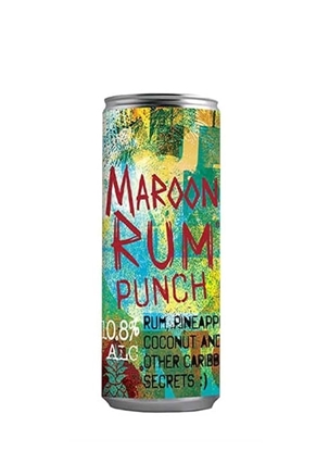 Picture of BECKFORDS MAROON RUM PUNCH 250ML X 12